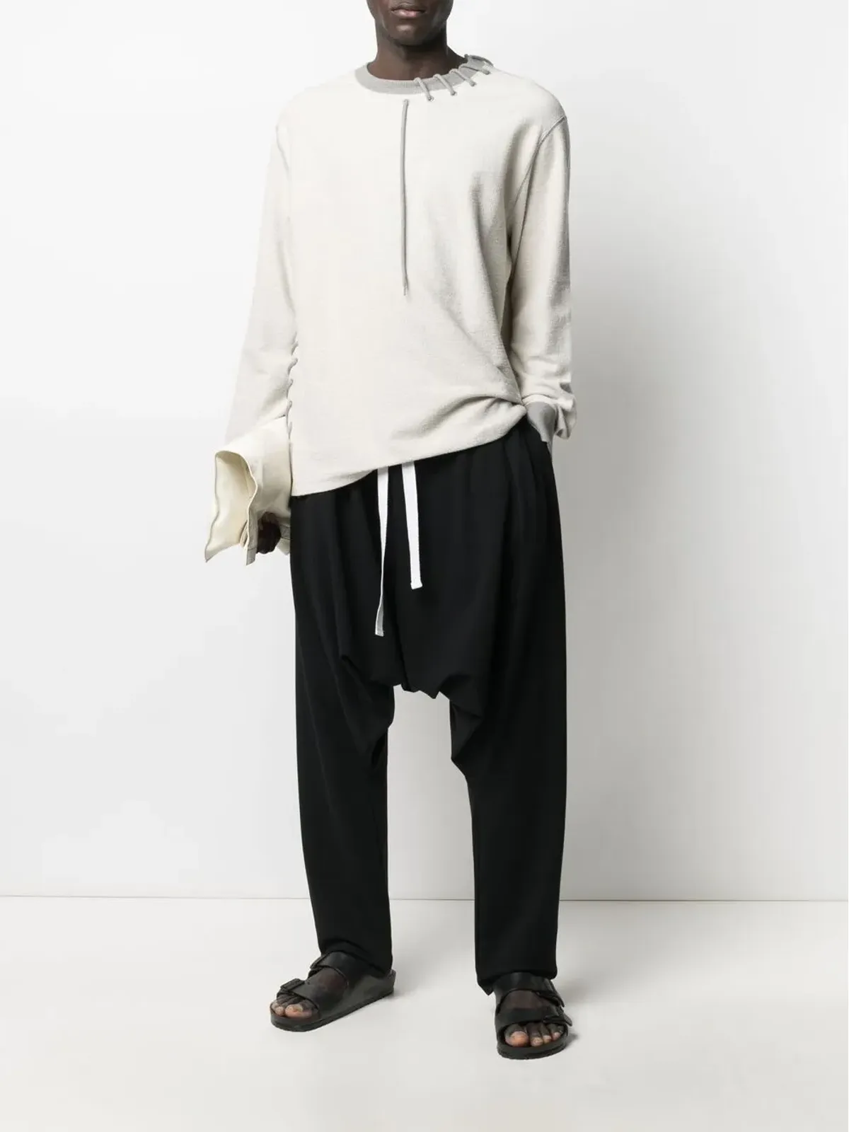 Alchemy ストレッチコットン ドロップクロッチパンツ - 画像2