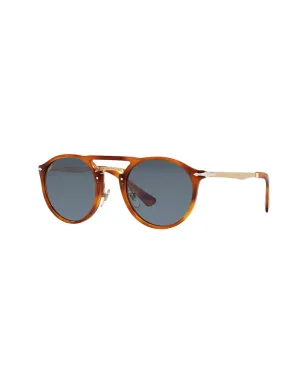 Persol パイロットスタイルサングラス - ブラウン - サムネイル2