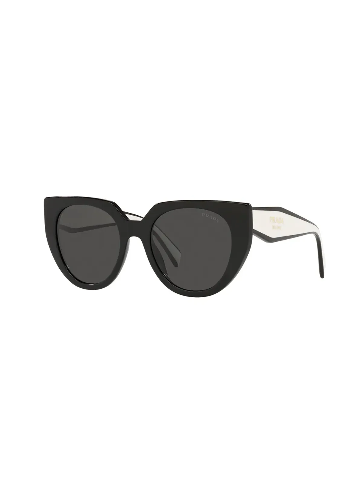 Prada Eyewear PRADA WW バイカラー キャットアイ サングラス - 画像2