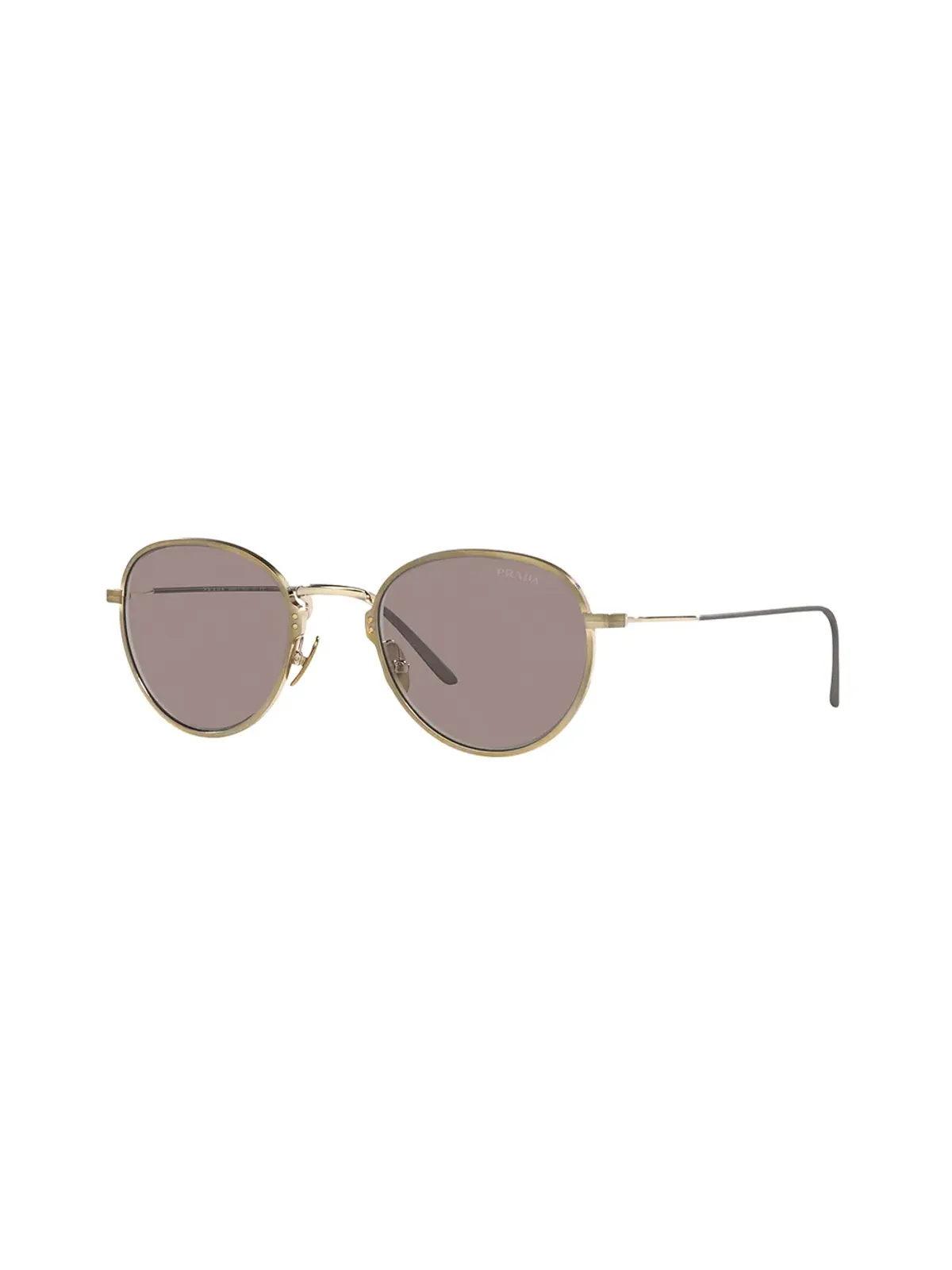 Prada Eyewear フレームレス ラウンドフレーム サングラス - 画像2