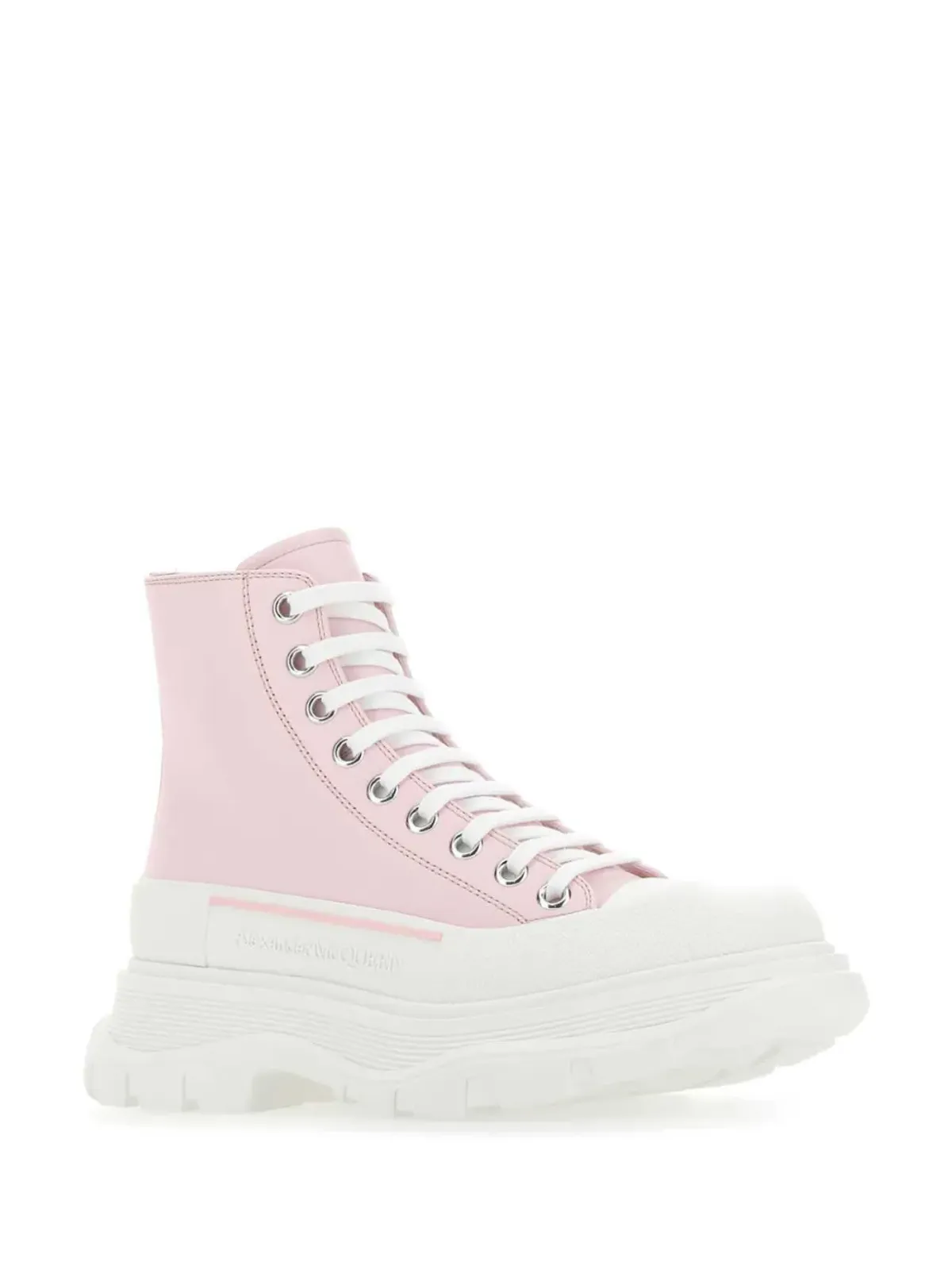 Alexander McQueen トレッドスリック レースアップ アンクルブーツ - 画像2
