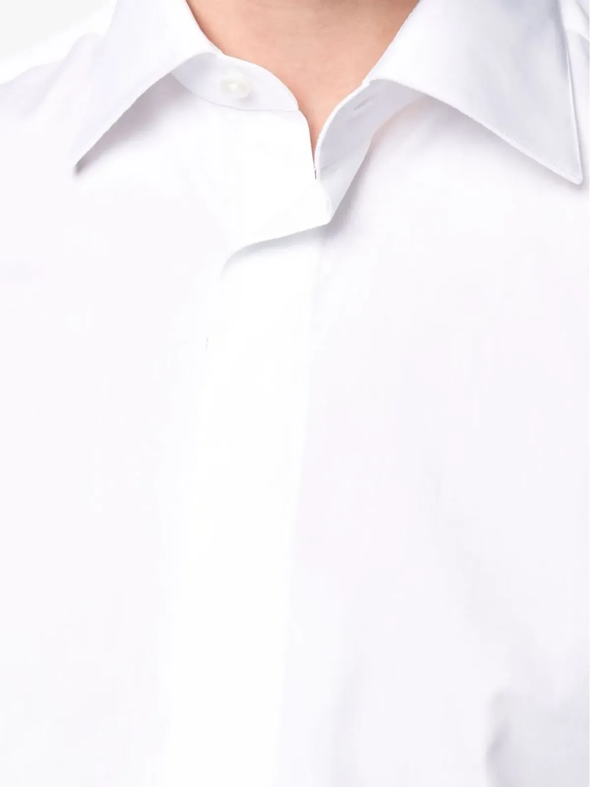 Canali スリムカット テーラードシャツ - 画像5