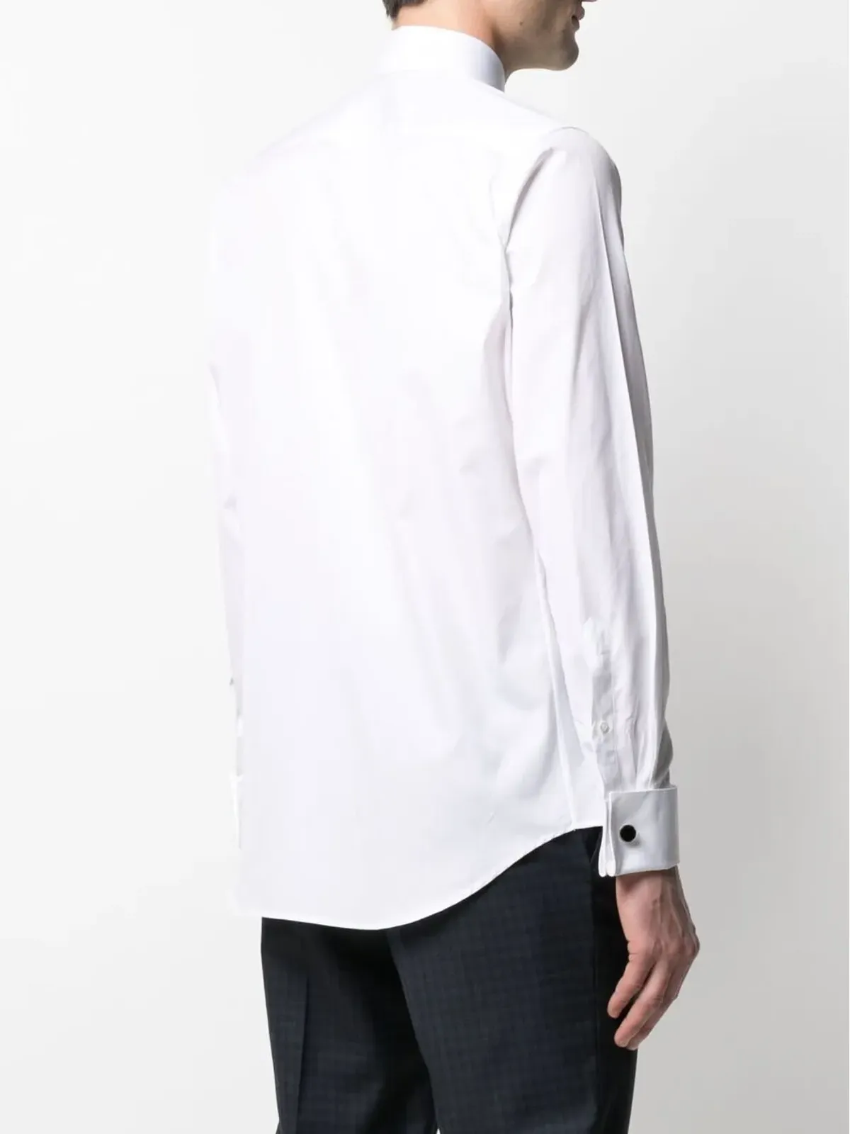 Canali スリムカット テーラードシャツ - 画像4