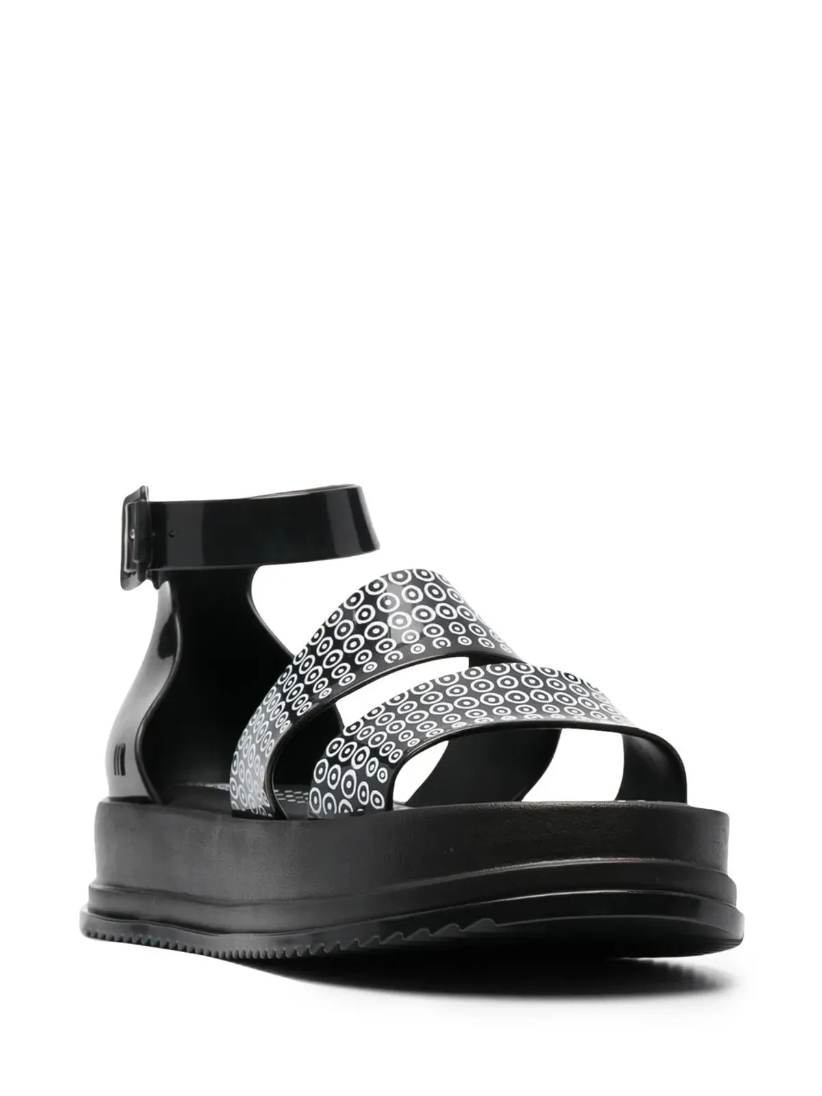 10 CORSO COMO モノグラムプリントの厚底サンダル - 画像2