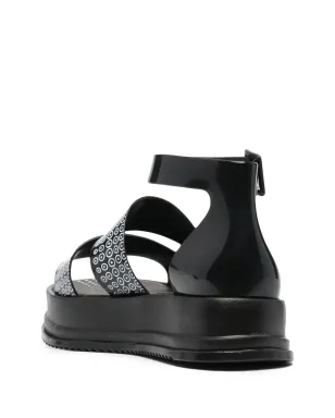 10 CORSO COMO モノグラムプリントの厚底サンダル - サムネイル3