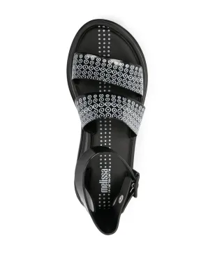 10 CORSO COMO モノグラムプリントの厚底サンダル - サムネイル4