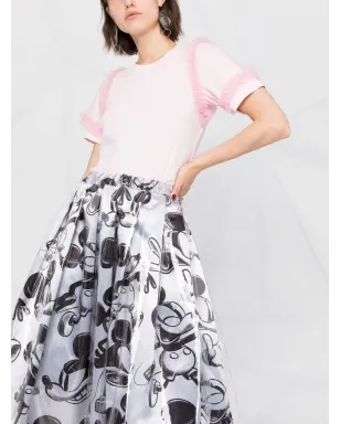 Comme Des Garçons ミッキーマウスプリントスカート - サムネイル5