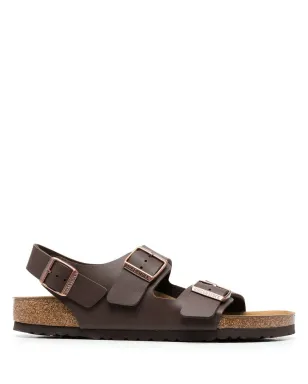 Birkenstock Milano double-buckle sandals - Brown - サムネイル1