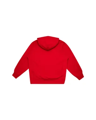 Supreme x Kaws Chalk ロゴ フーディ - レッド - サムネイル2