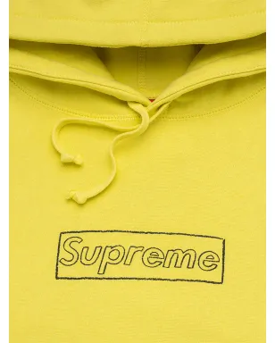 Supreme Kaws Chalk Logo ドローストリングパーカー - サムネイル3