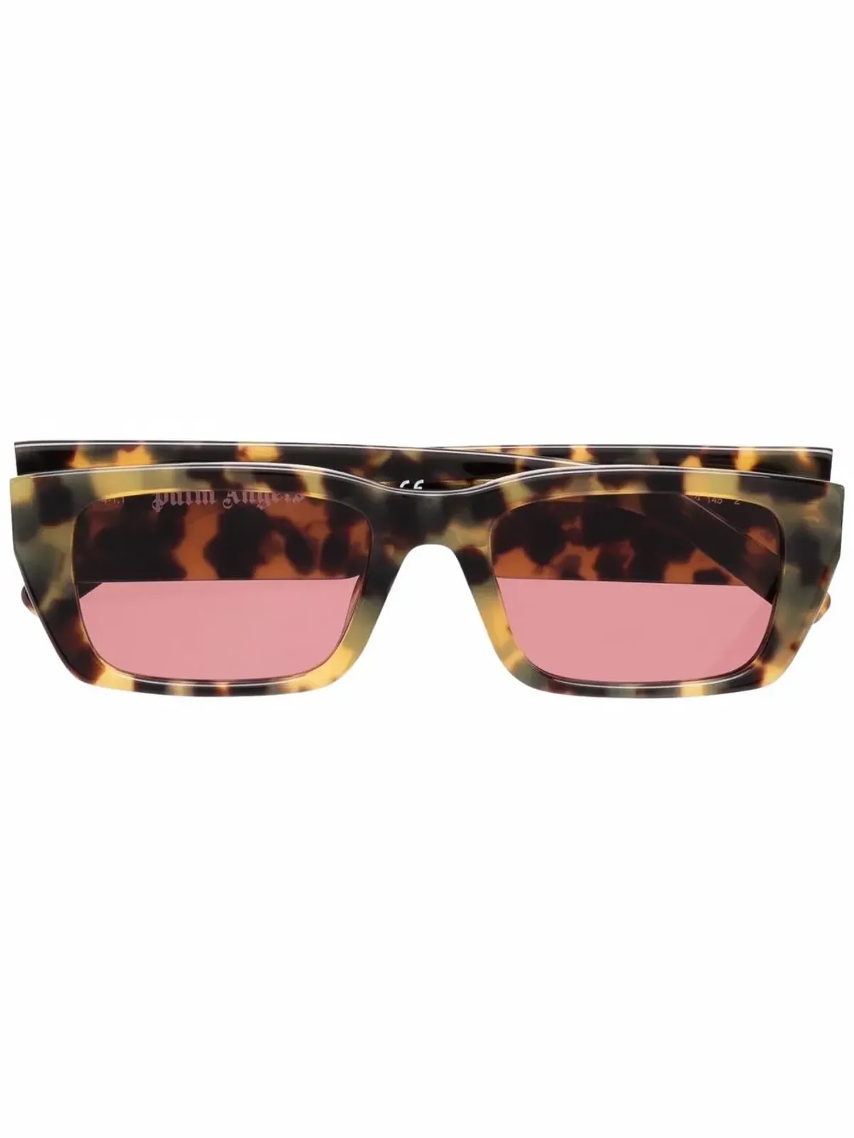 Palm Angels Eyewear Angel 長方形フレーム サングラス - 画像1