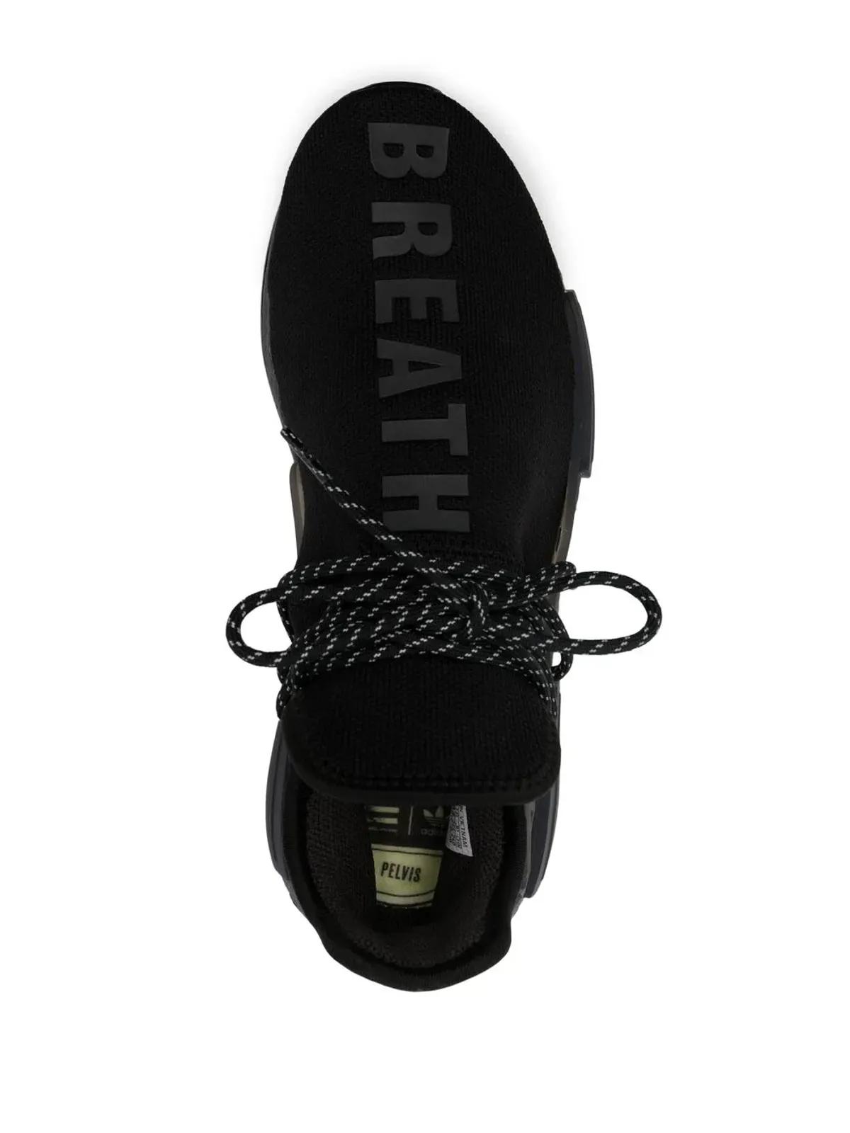 adidas × ファレル・ウィリアムス NMD Hu ブラックフューチャー スニーカー - 画像4