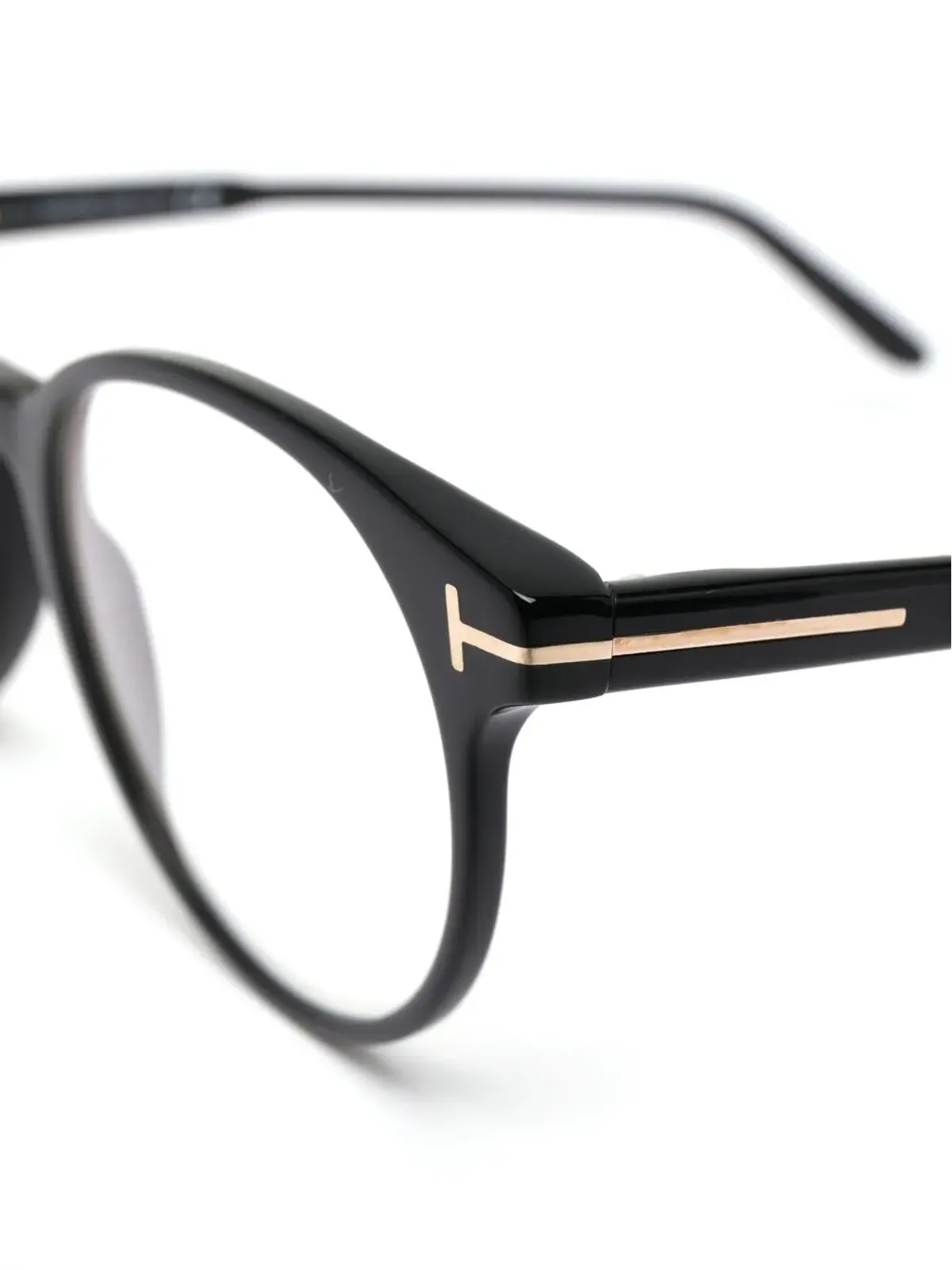 TOM FORD Eyewear FT5695-B パントスフレーム眼鏡 - ブラック - 画像3
