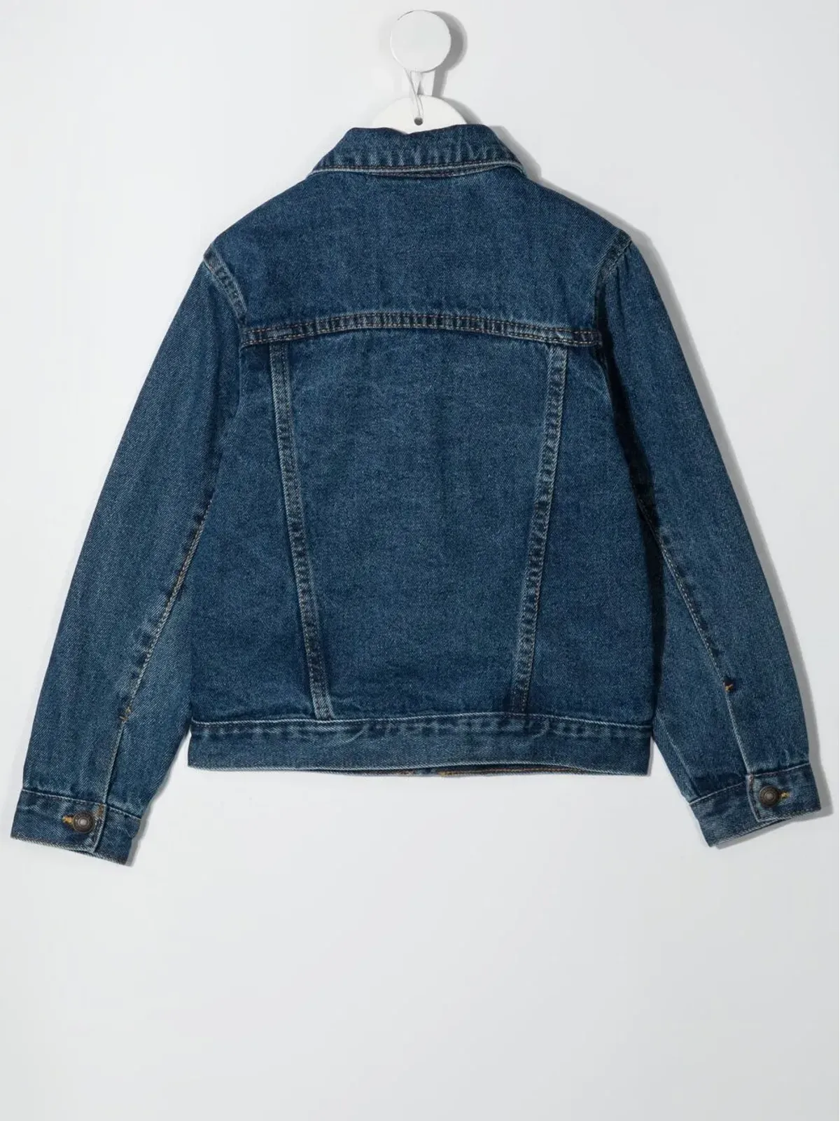 Levi's Kids ポインテッドカラー デニムジャケット - ブルー - 画像2