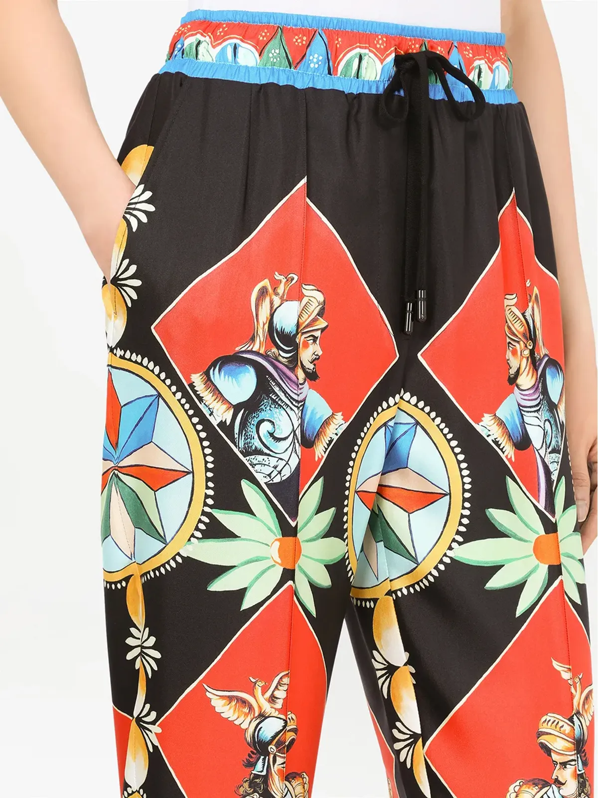 Dolce & Gabbana Carretto-print トラックパンツ - 画像5