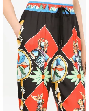 Dolce & Gabbana Carretto-print トラックパンツ - サムネイル5