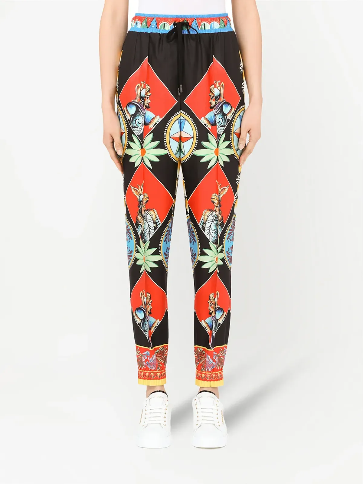 Dolce & Gabbana Carretto-print トラックパンツ - 画像3