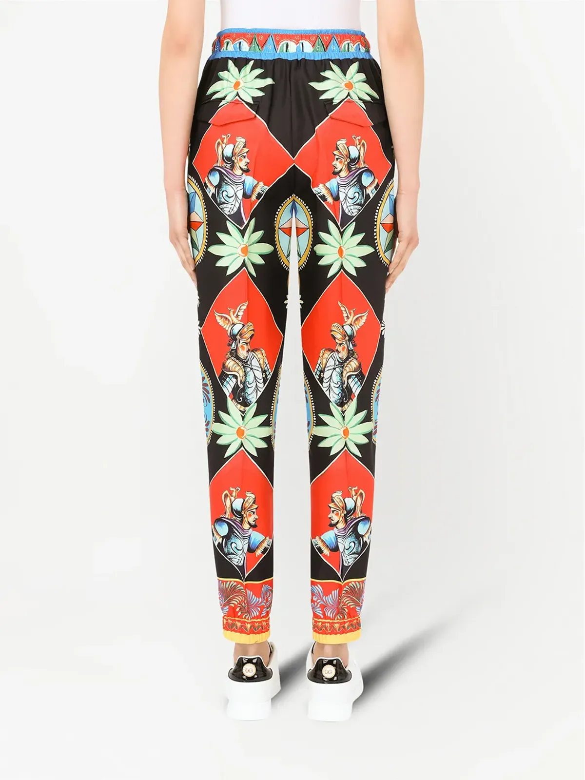 Dolce & Gabbana Carretto-print トラックパンツ - 画像4