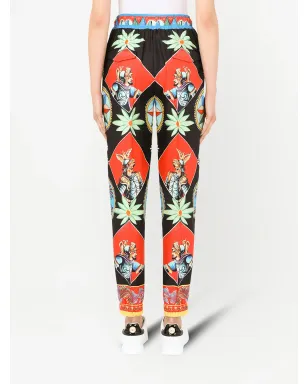 Dolce & Gabbana Carretto-print トラックパンツ - サムネイル4
