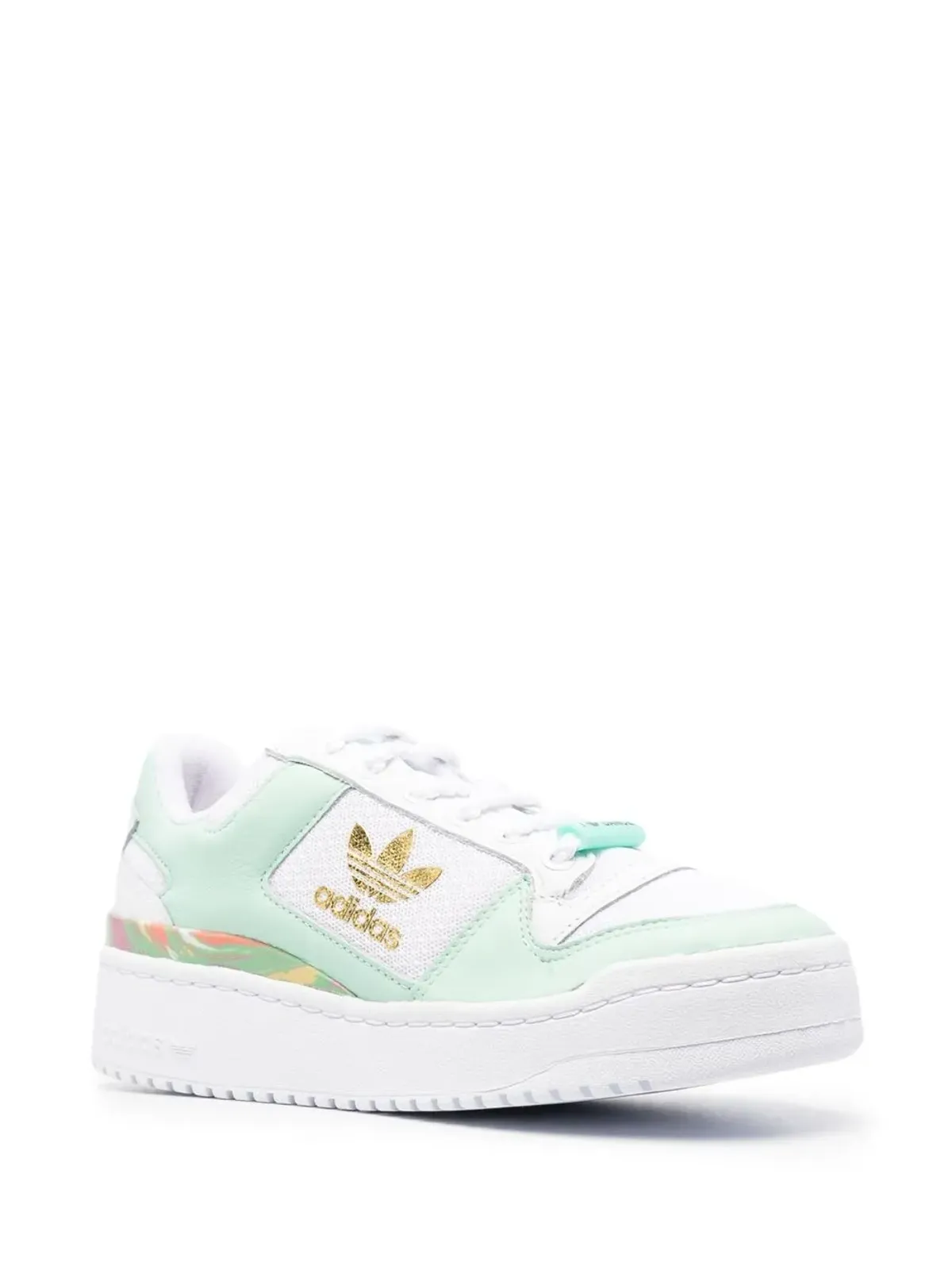 adidas Forum Bold グリーンのスニーカー - ホワイト - 画像2