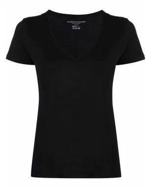 Majestic Filatures スクープネック リネン混紡 Tシャツ - サムネイル1