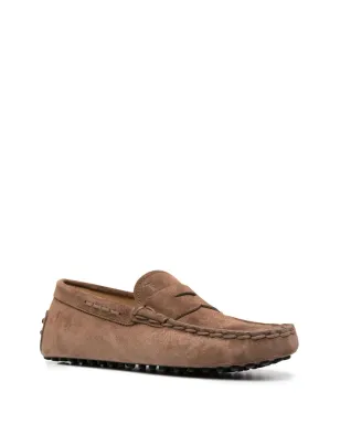 Tod's スエード ペニーローファー - サムネイル2