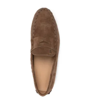 Tod's スエード ペニーローファー - サムネイル4