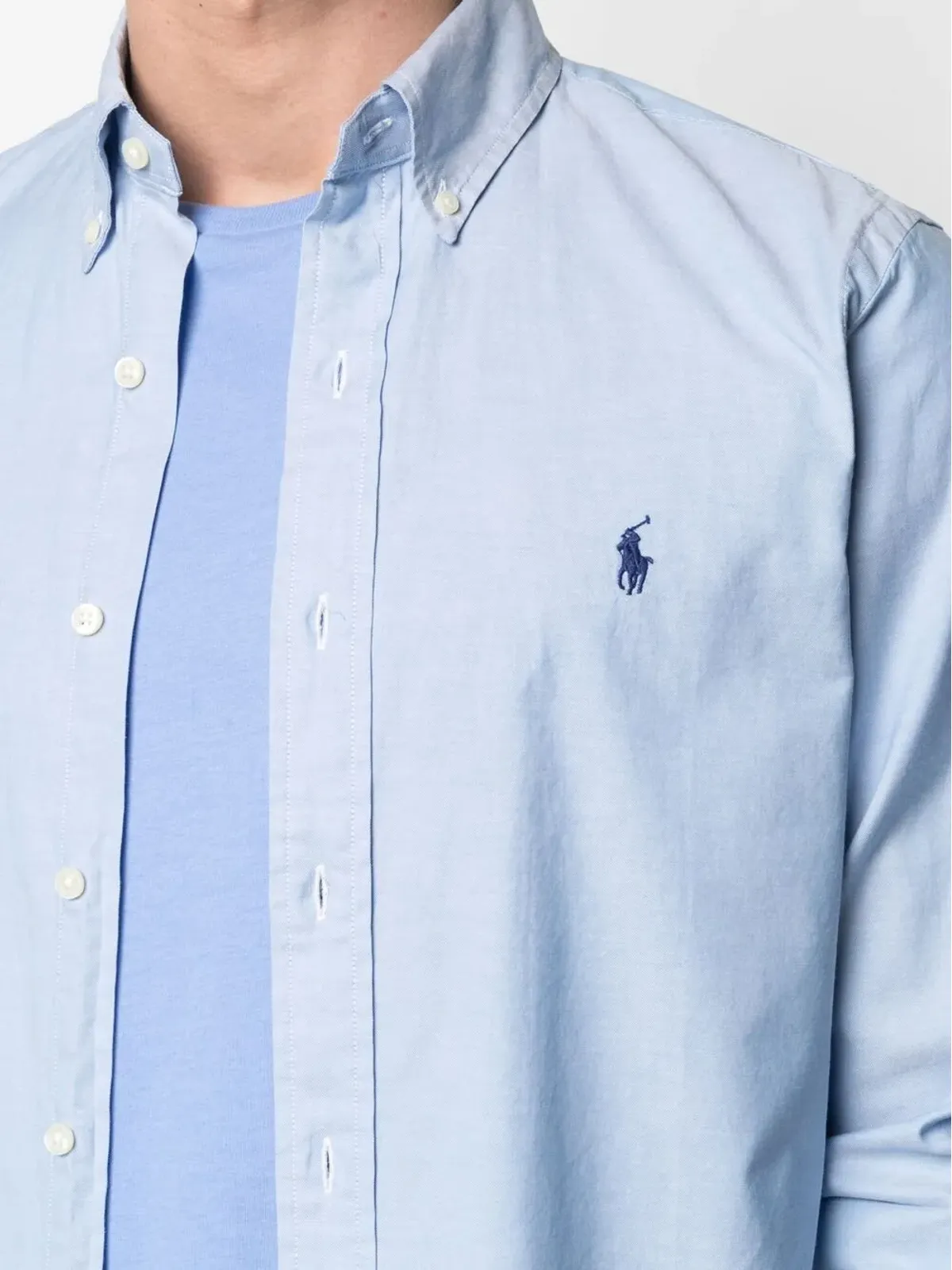 Polo Ralph Lauren ポロポニー ボタンダウンシャツ ブルー - 画像5