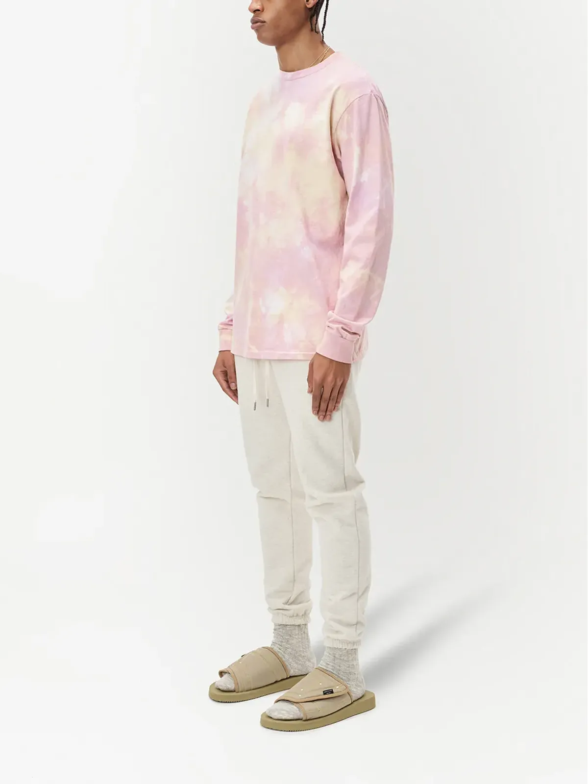 John Elliott タイダイ クルーネック スウェットシャツ - 画像3