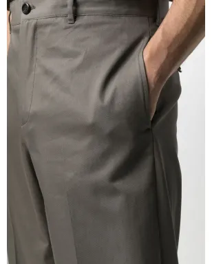 Ferragamo ストレートレッグ テーラードパンツ ブラウン - サムネイル5
