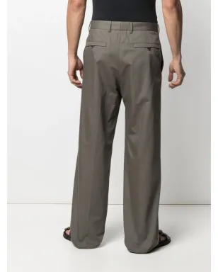 Ferragamo ストレートレッグ テーラードパンツ ブラウン - サムネイル4