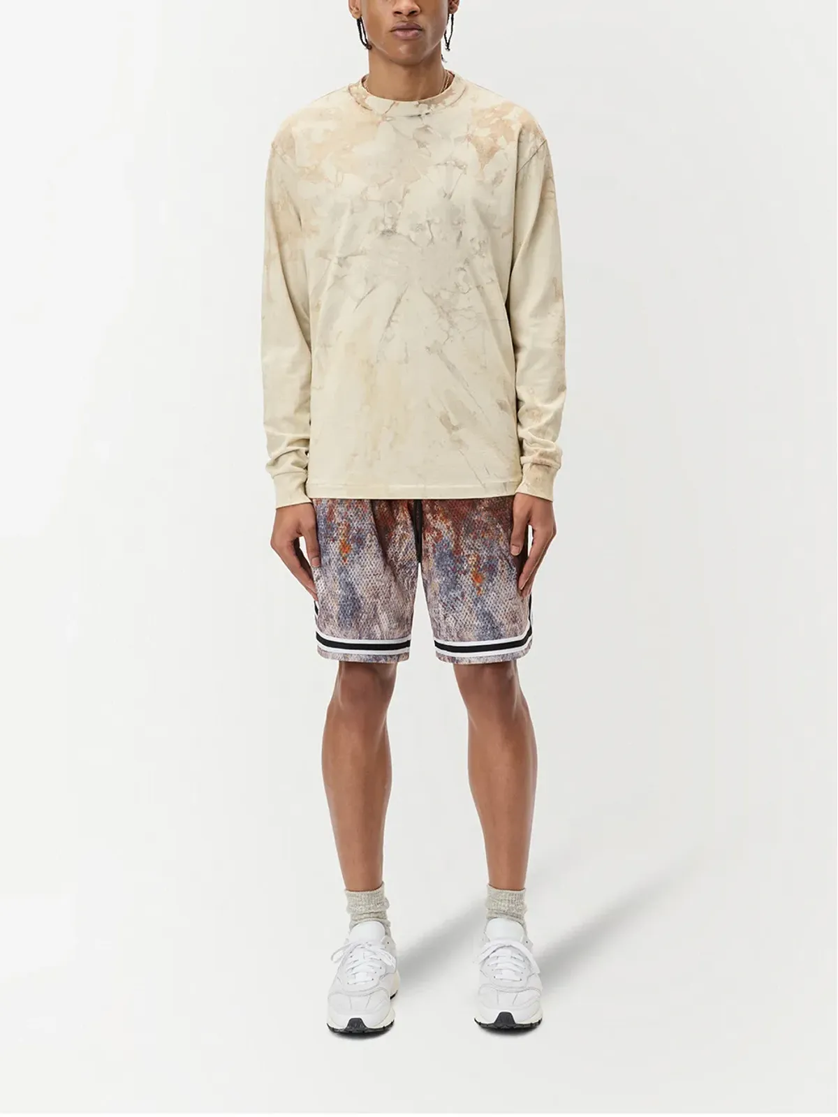 John Elliott タイダイ ロングスリーブ スウェットシャツ - 画像2