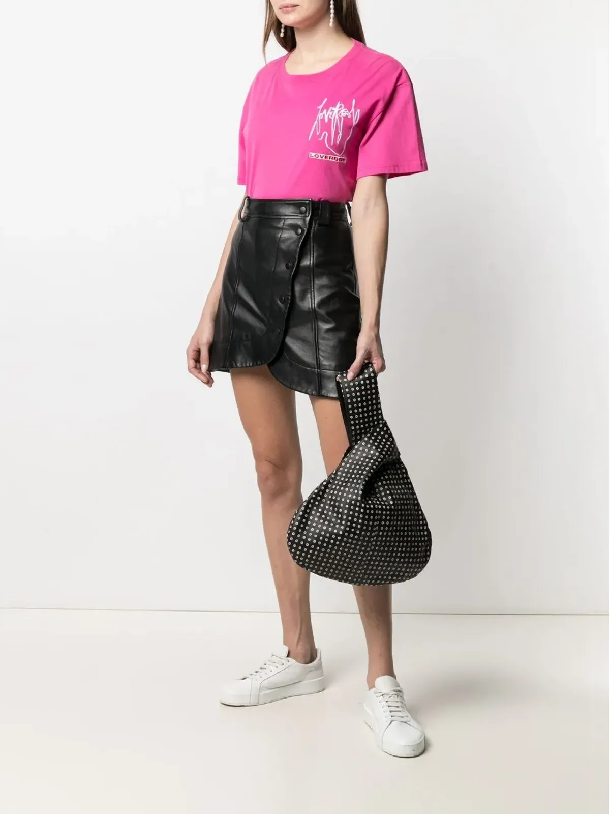 10 CORSO COMO アルゴル レザー ハンドバッグ - 画像2