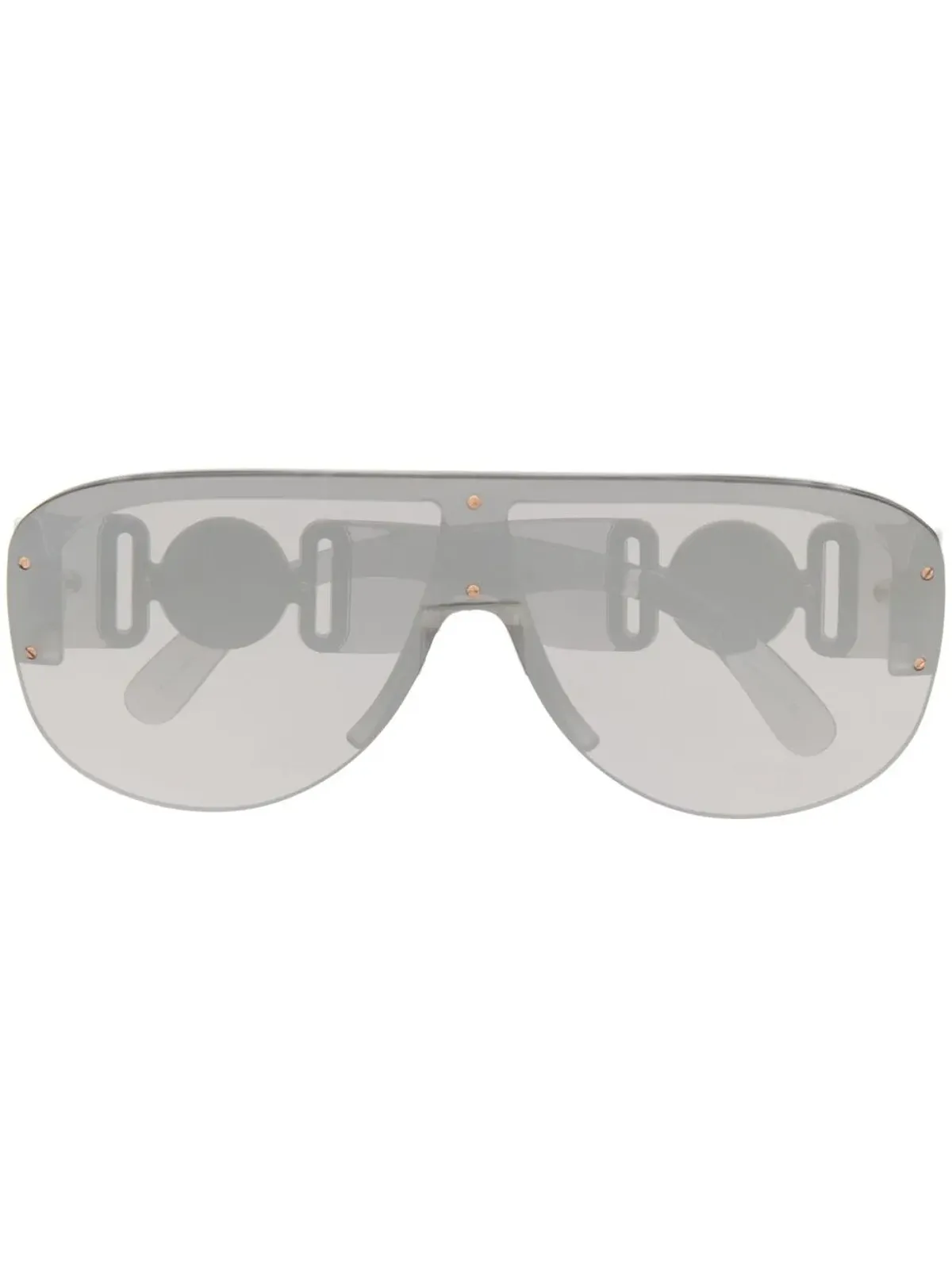Versace Eyewear メデューサ パイロットサングラス - グレー - 画像1