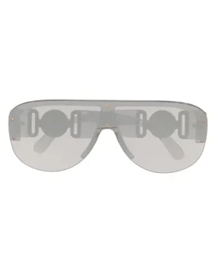Versace Eyewear メデューサ パイロットサングラス - グレー - サムネイル1