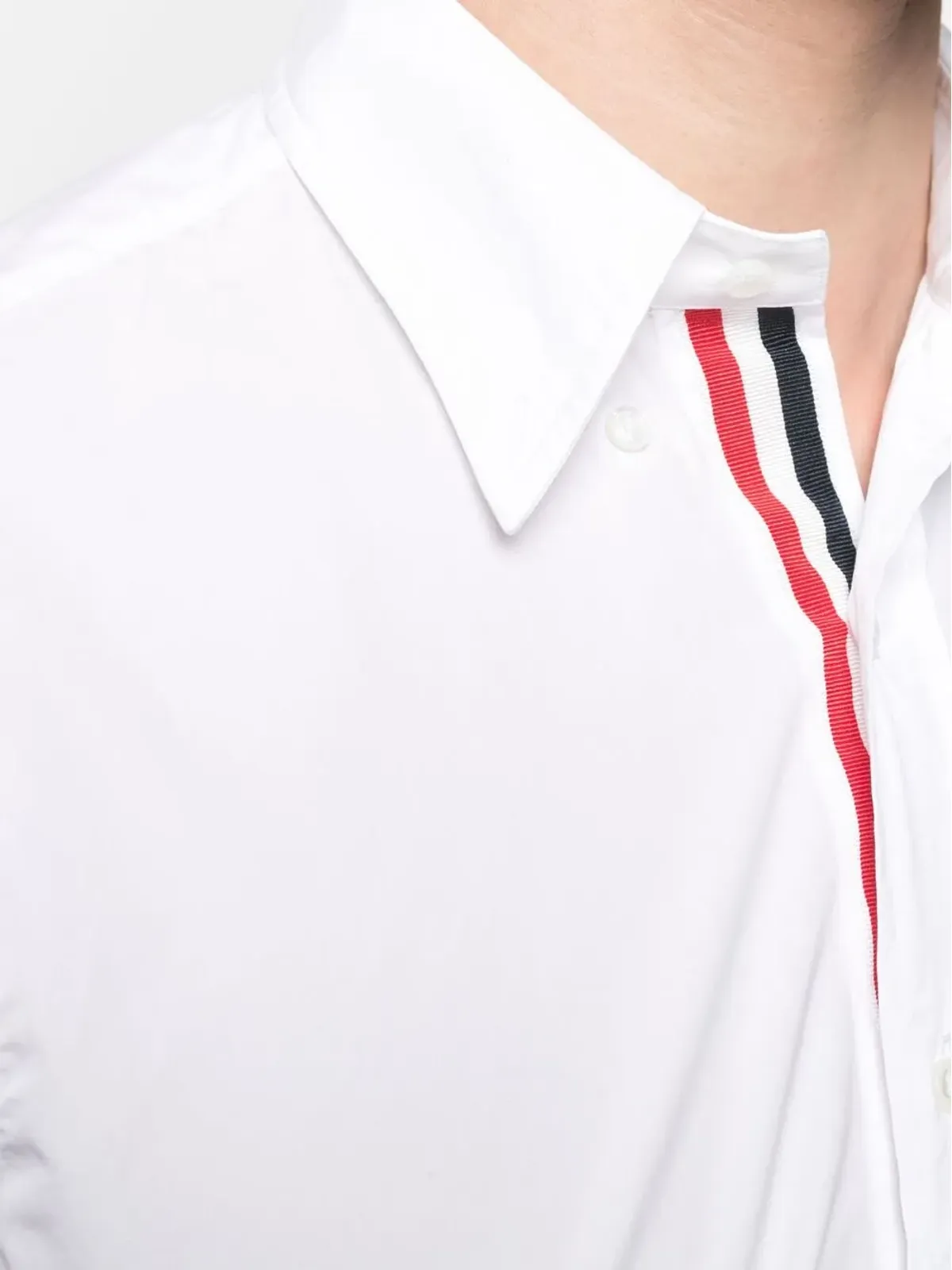 Thom Browne ボタンダウンRWBディテールシャツ - 画像5