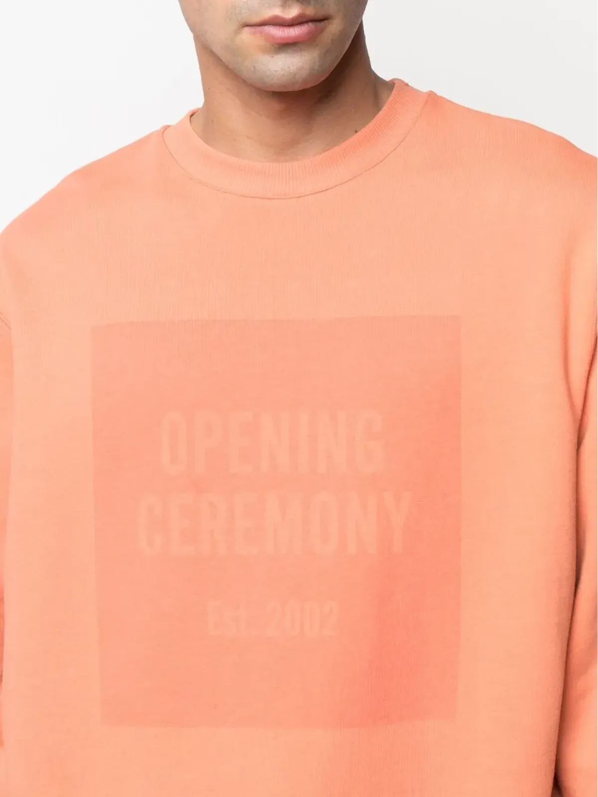 Opening Ceremony ボックスロゴ コットン スウェットシャツ - 画像5