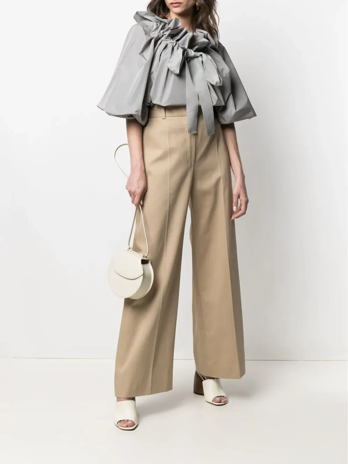 Patou ワイドレッグ テーラードパンツ - 画像2