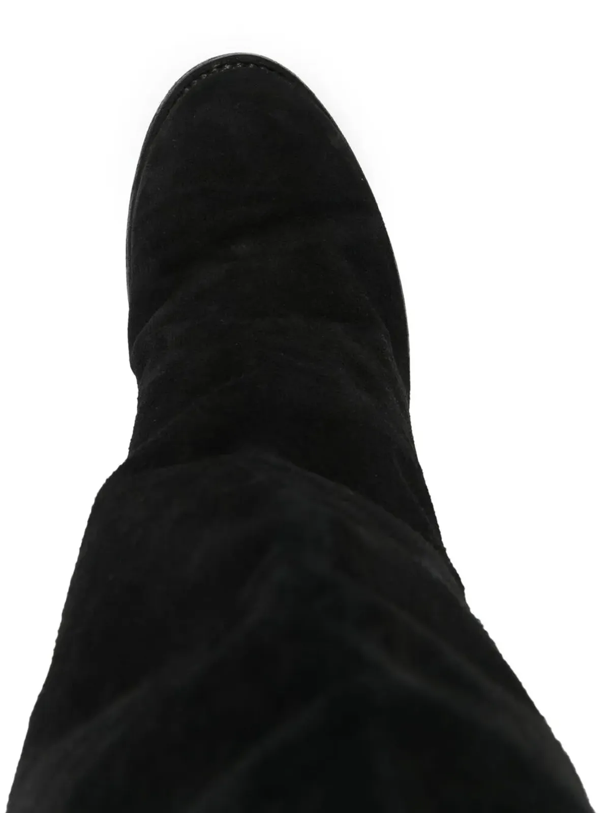 Guidi アシンメトリックヒール ニー ブーツ - 画像4