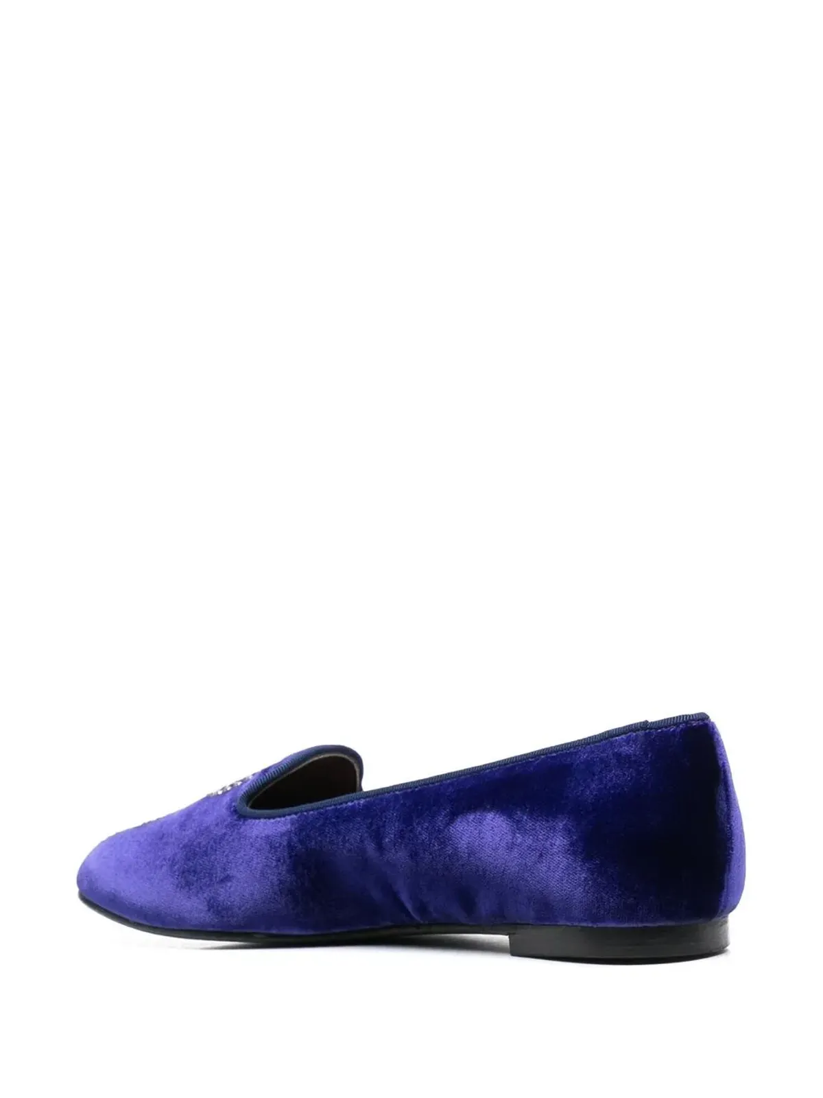 10 CORSO COMO x Castaner Zainab ベルベットスリッパ - ブルー - 画像3