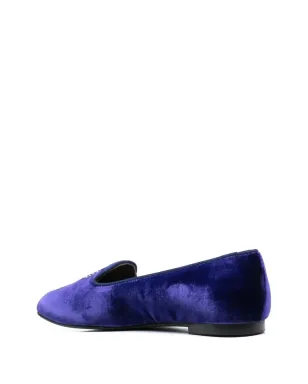 10 CORSO COMO x Castaner Zainab ベルベットスリッパ - ブルー - サムネイル3