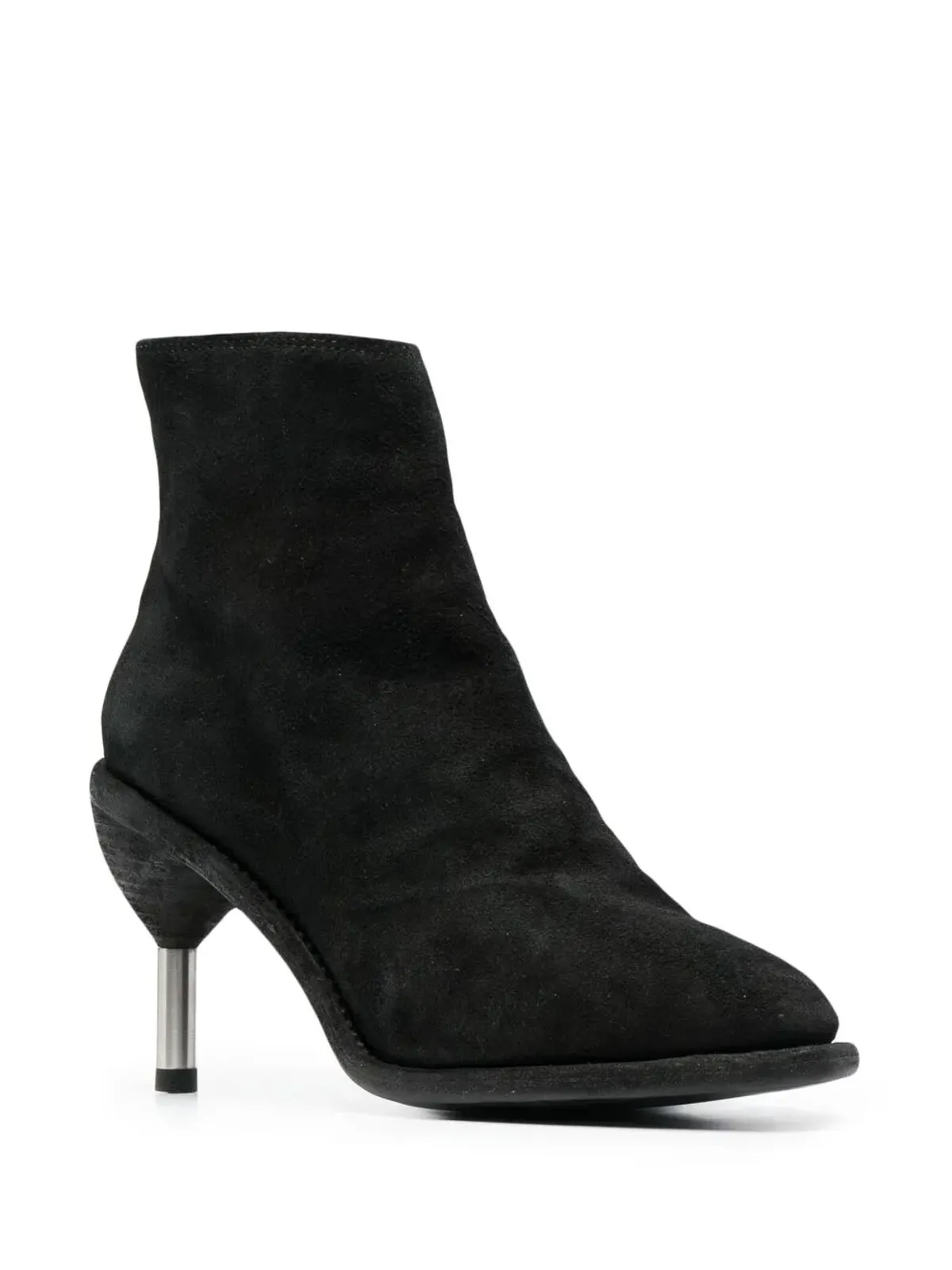 Guidi メタルヒール・スエードブーツ - 画像2