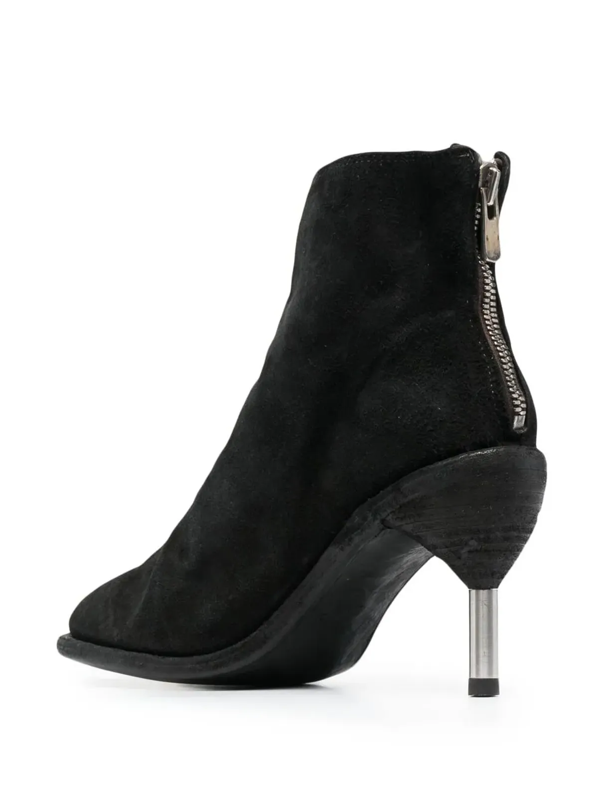 Guidi メタルヒール・スエードブーツ - 画像3