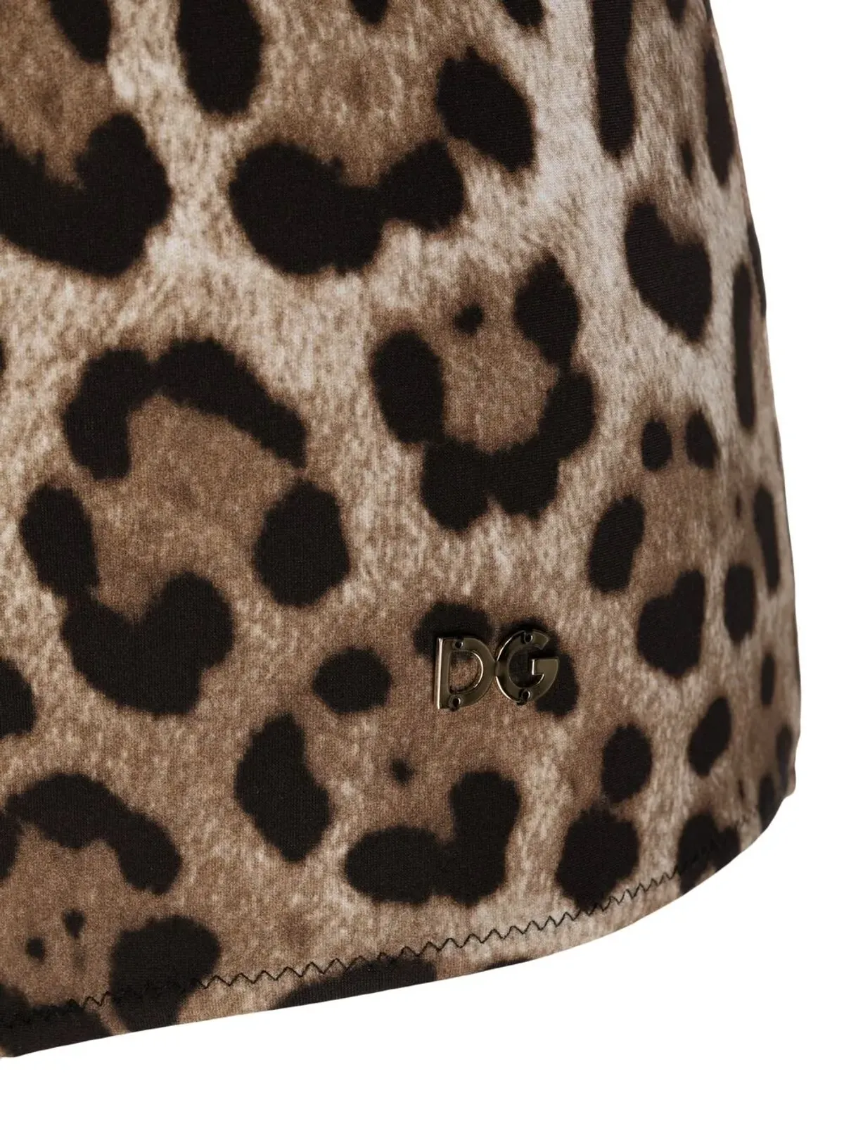 Dolce & Gabbana レオパード柄ワンピース水着 - 画像3