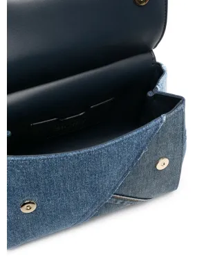 Dolce & Gabbana スモール シチリー パッチワーク デニム トートバッグ - サムネイル5