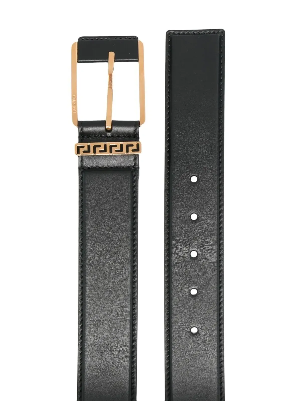 Versace Greca Accent レザー ベルト - 画像2