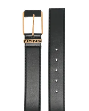 Versace Greca Accent レザー ベルト - サムネイル2