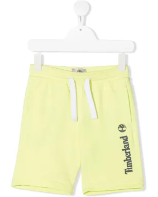 Timberland Kids ロゴプリント トラックショーツ - サムネイル1