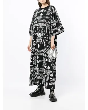 KTZ チャーチプリントカフタン - サムネイル3