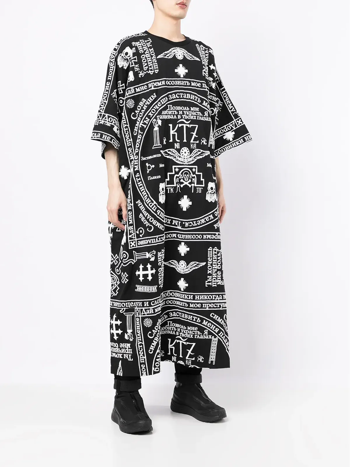 KTZ チャーチプリントカフタン - 画像4
